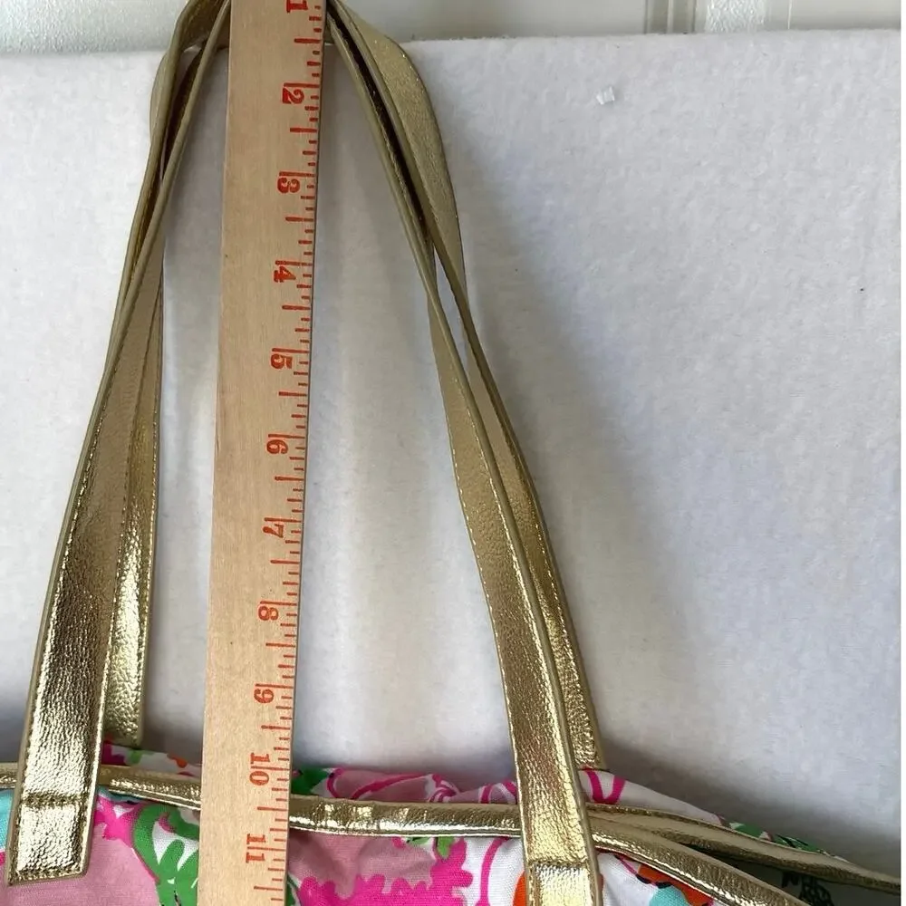 Lilly Pulitzer Target Weekender Luggage XL Tote Bag Nosie Posey NWOT